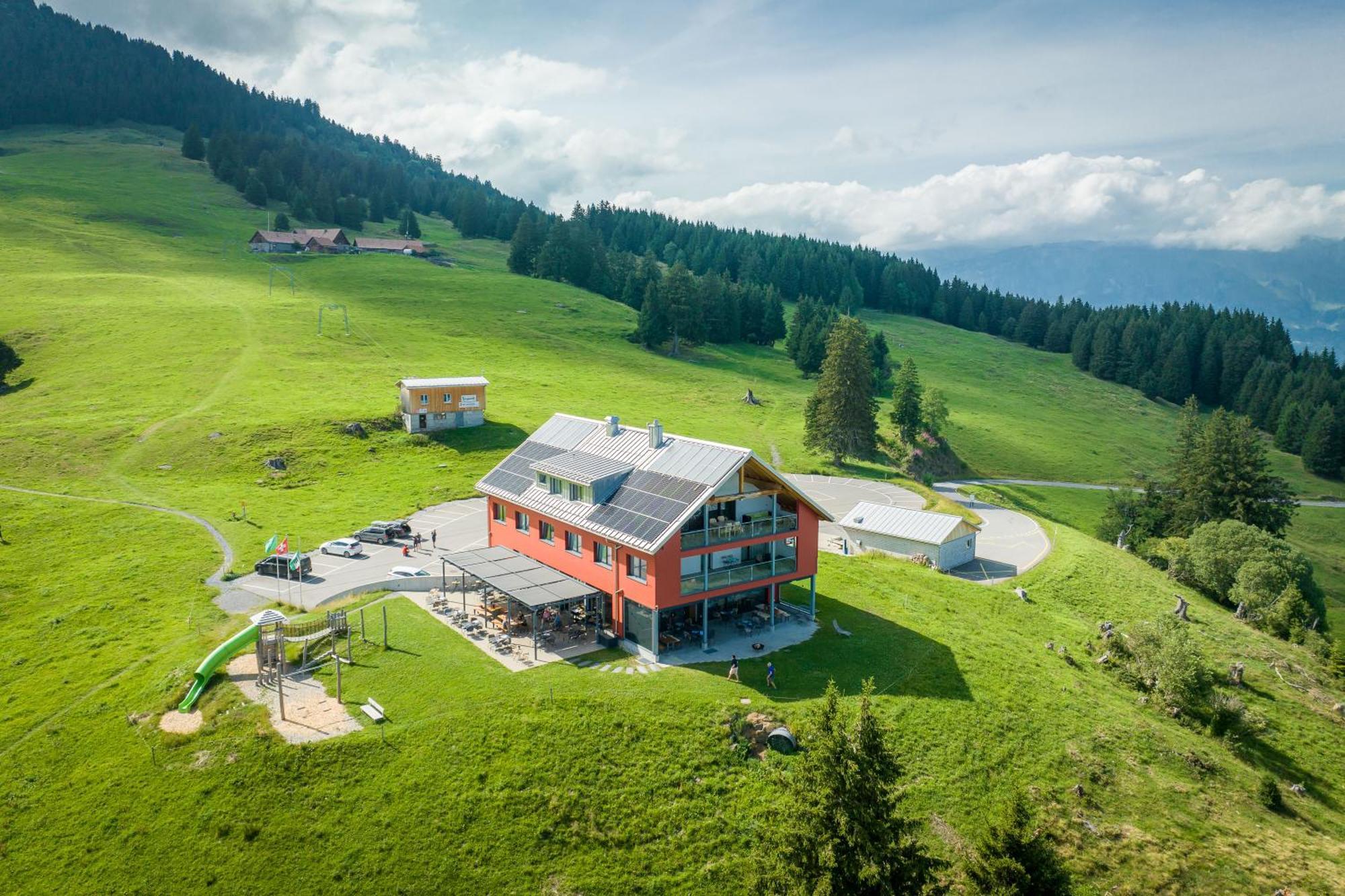 Hotel Restaurant Berghaus Malbun Buchserberg Buchs  Exterior foto